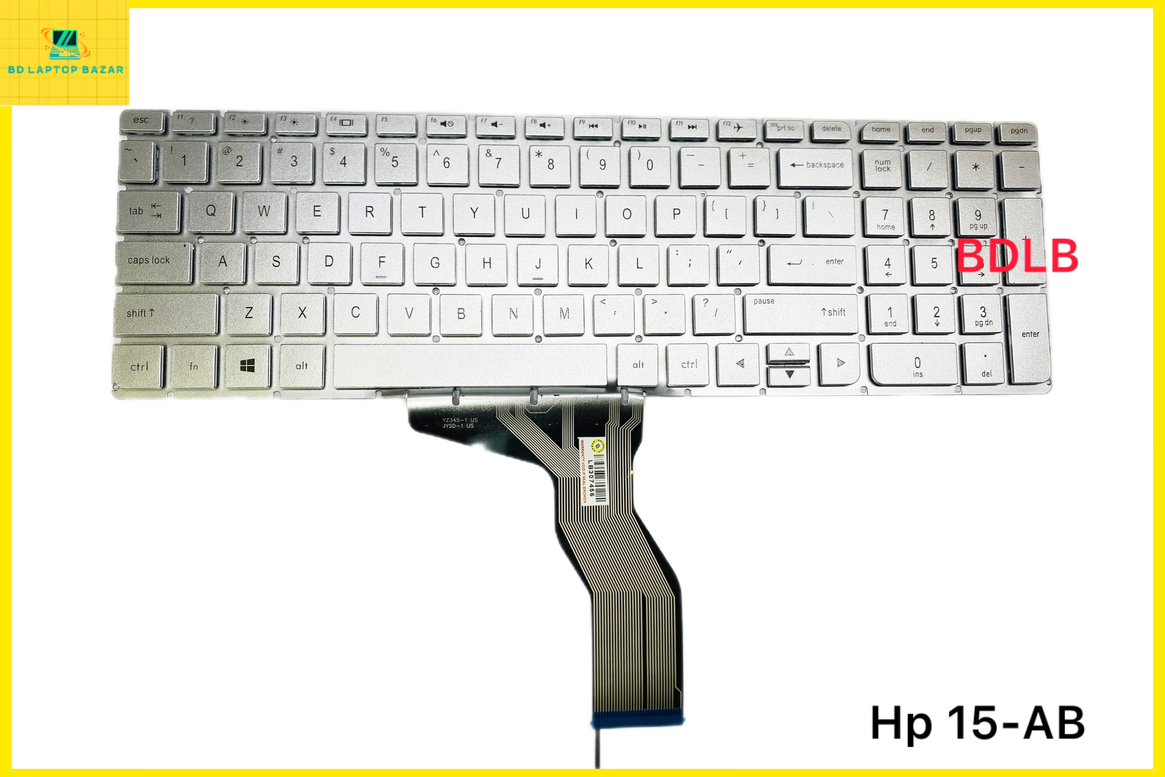 HP Pavilion 15-AB 15-AU 15-AQ 15-AW 15-BK Laptop Keyboard