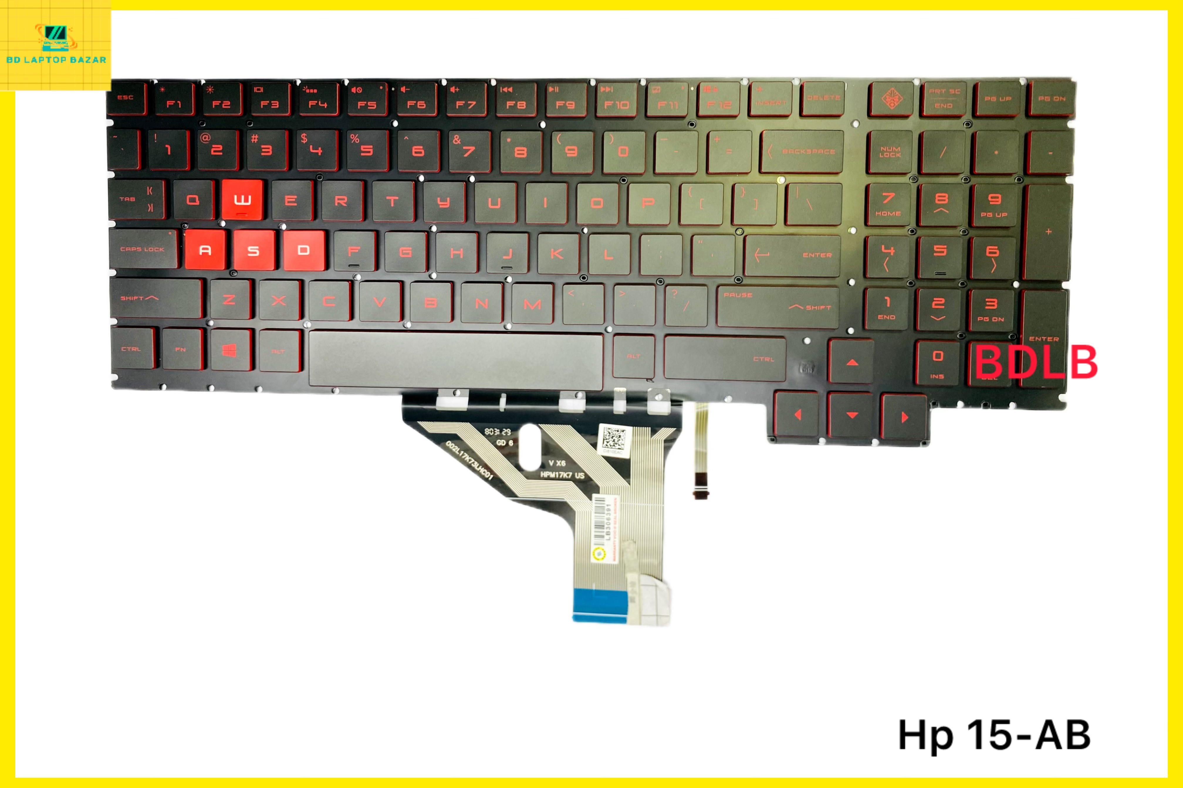HP Omen 15-CE 15-CE011DX 15-CE015DX 15-CE018DX 15-CE019DX 15-CE010CA 15-CE020CA Backlit Notebook original Keyboard